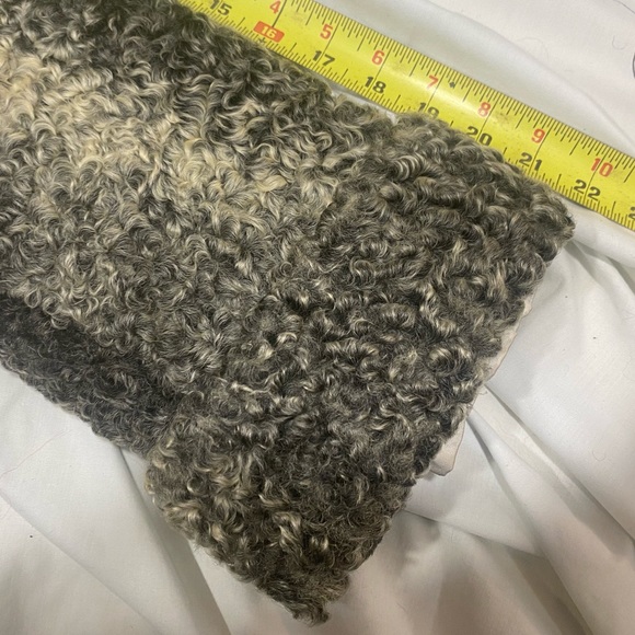 Persian Lamb Fur Coat Real Vintage Fur Wool Jacket - Picture 10 of 16